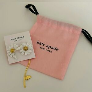 Kate Spade Into The Bloom Earrings With Dustbag NWT $99